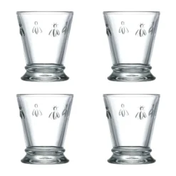 Abeille dricksglas 26 cl 4-pack, Klar