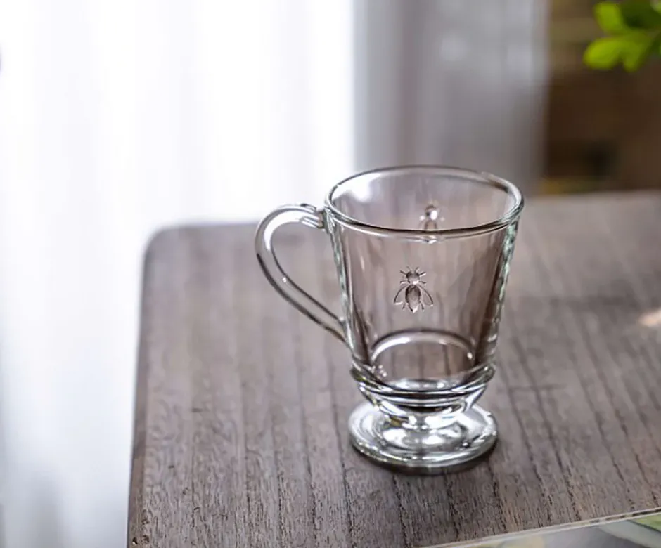 Abeille glas med öra 28 cl 6-pack, Klar