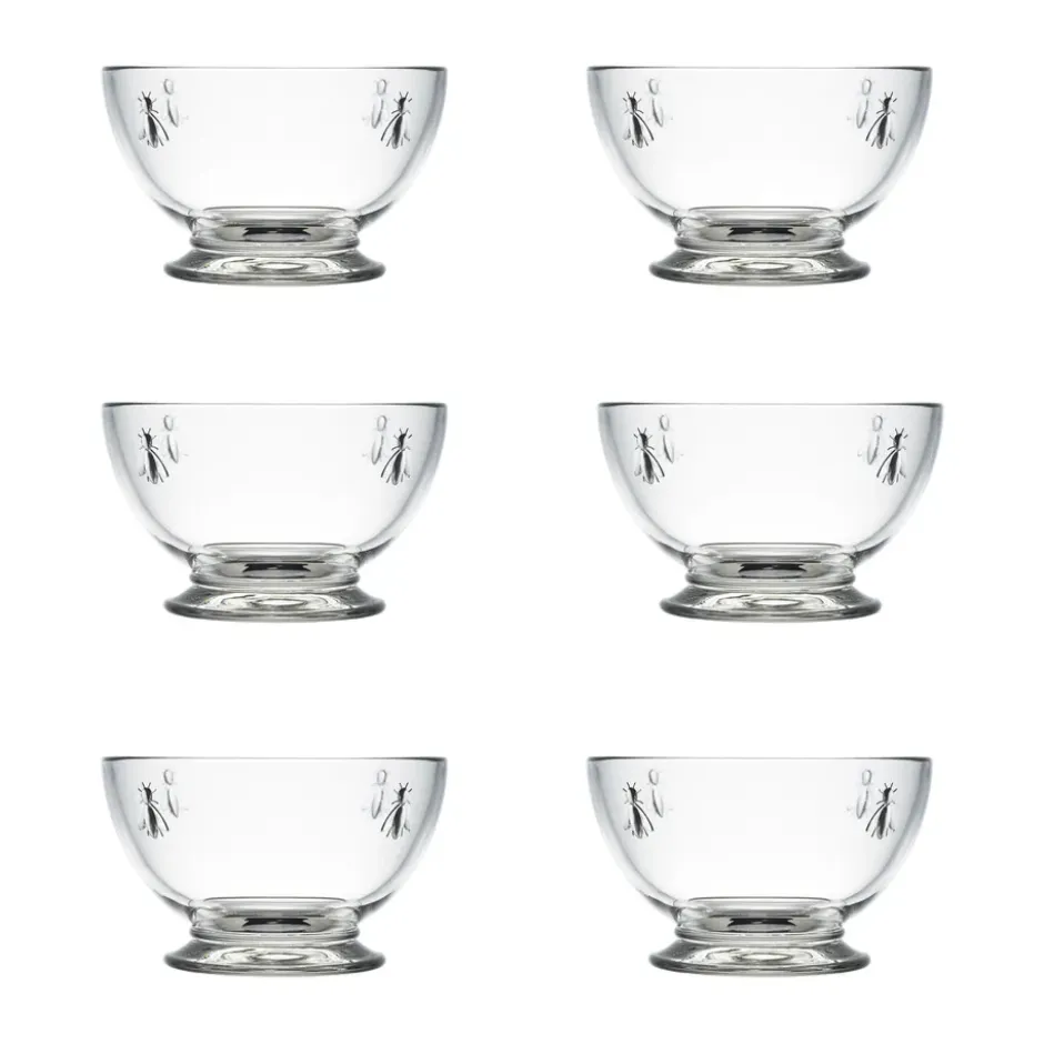 Abeille glasskål 60 cl 6-pack, Klar