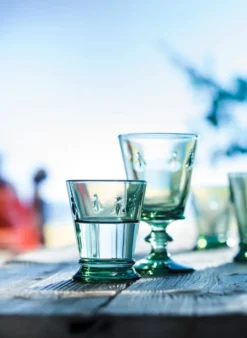 Abeille vinglas 24 cl 6-pack, Olivgrön