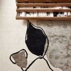 Abstract matta 200x300 cm, Ivory