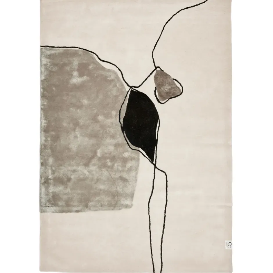 Abstract matta 200x300 cm, Ivory