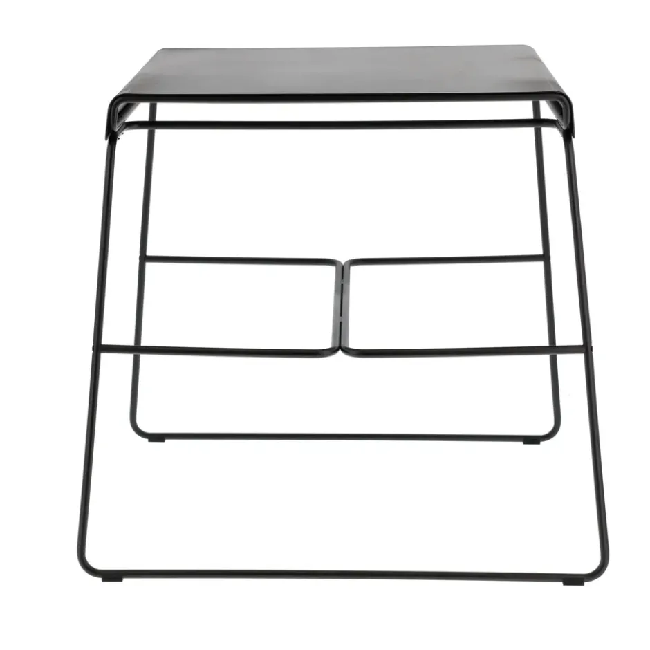A-café table outdoor bord, Black