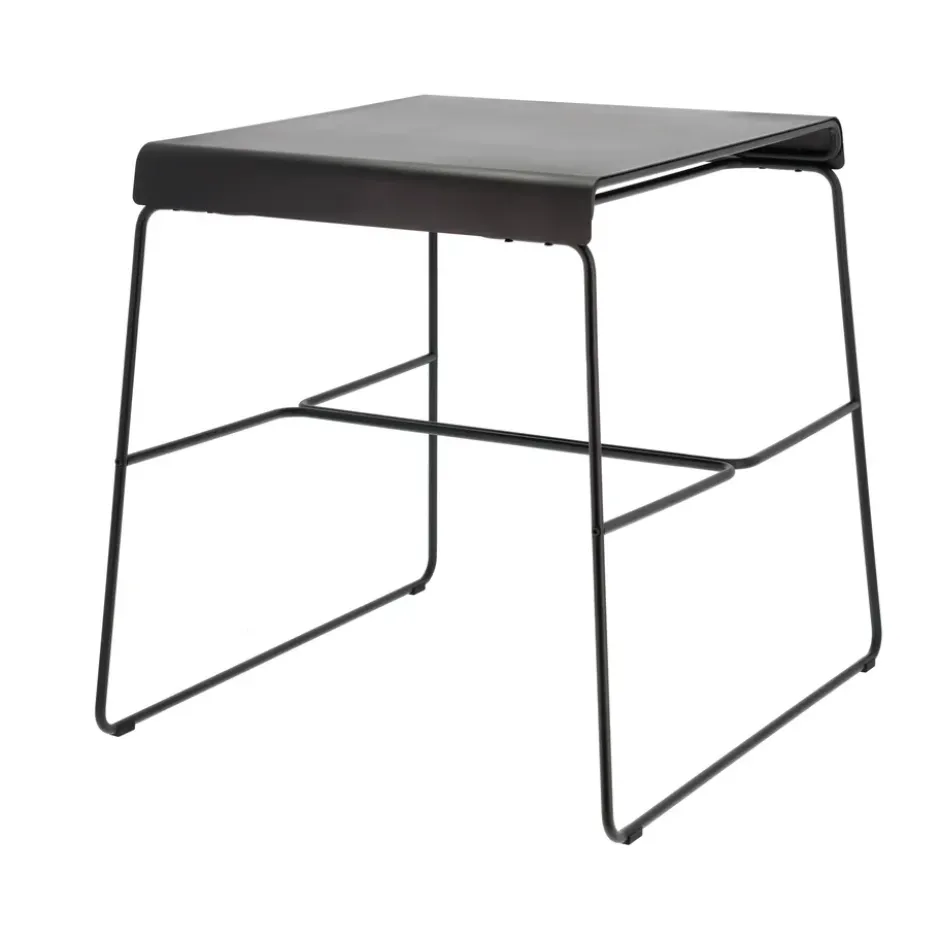 A-café table outdoor bord, Black