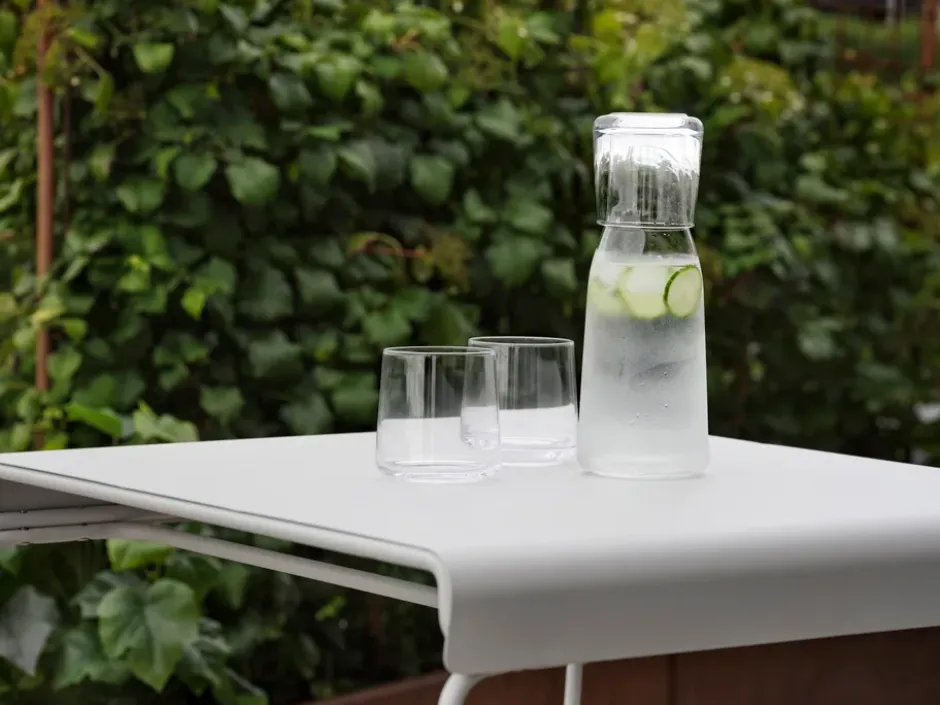 A-café table outdoor bord, Soft Grey
