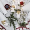 Adventsbarn Lucia, vit-grön