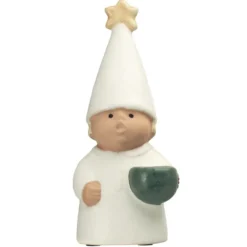 Adventsbarn Stjärngosse, vit