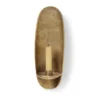Agapé väggljusstake, Brass finish