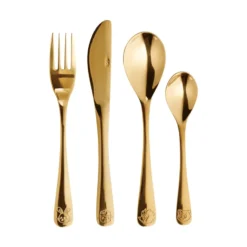 Aida barnbestick 4 delar, Gold