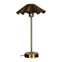 Aira bordslampa, Bränd mässing, 46 cm