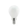 Airam Filament LED dim to warm-klot E14 ljuskälla, opal, p45