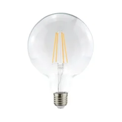 Airam Filament LED-glob 125mm ljuskälla, Klar-dimbar-4-filament e27-5w
