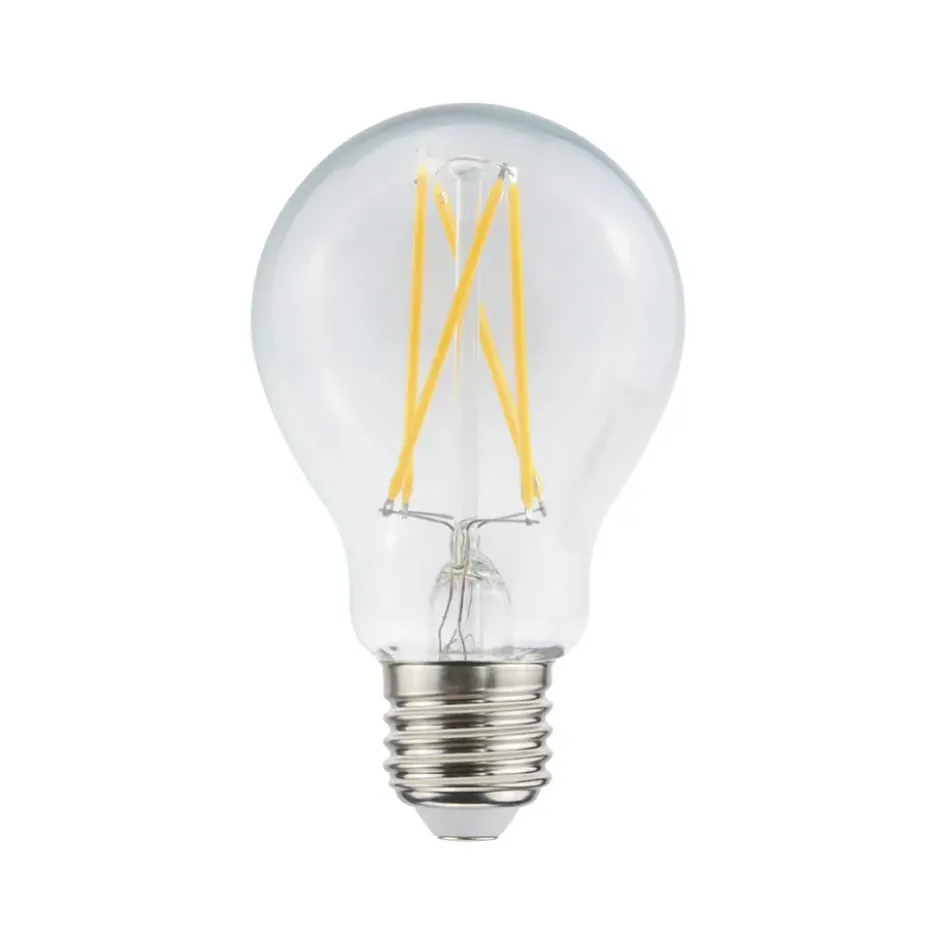 Airam Filament LED ljuskälla, Klar-dimbar-4-filament e27-5w
