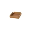 Airy Nupo bricka, Nature-teak, mini