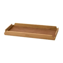 Airy Nupo bricka, Nature-teak, slim