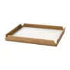 Airy teakbricka square S, Nupo pure white