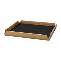 Airy teakbricka square S, Nupo black ink