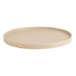 Aki bricka Ø36,5 cm, Beige