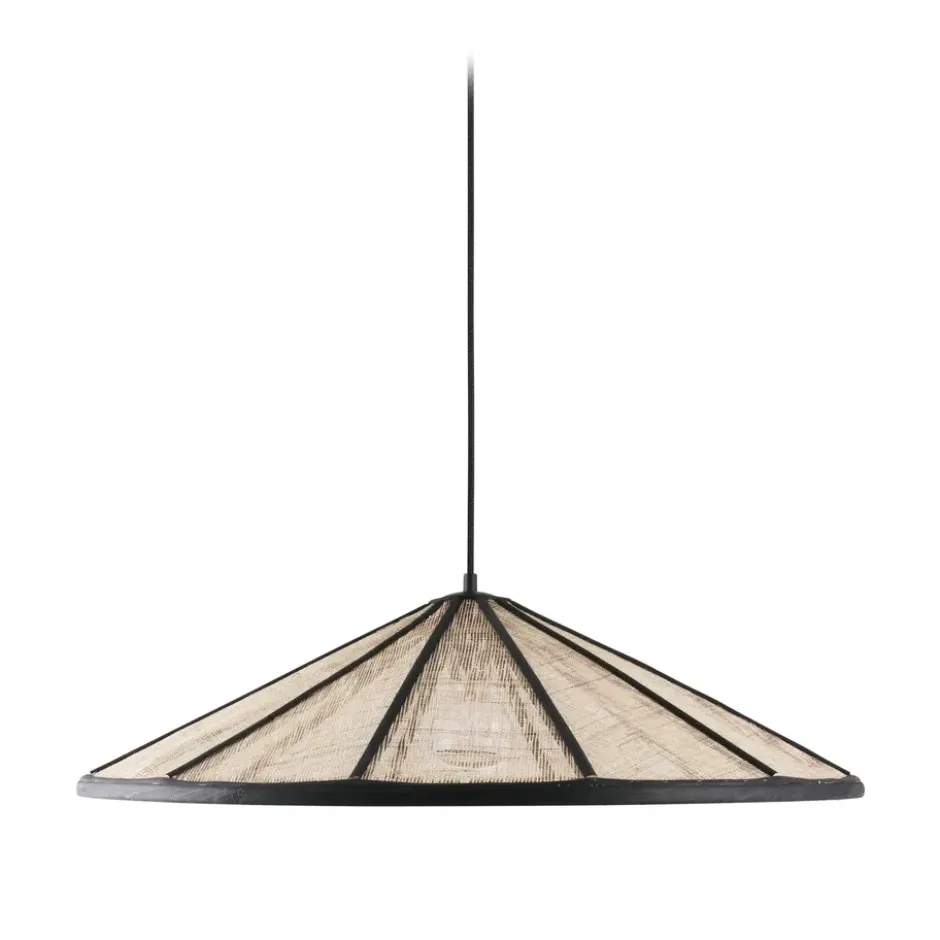 Akira pendel Ø70 cm, Svart-natur