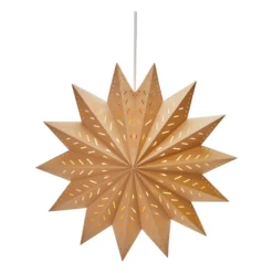 Alfa adventsstjärna brun, Brun, 50 cm
