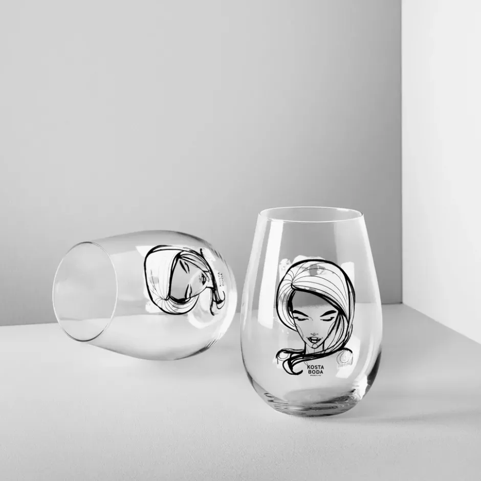 All about you tumblerglas 57 cl 2-pack, need you (vit)