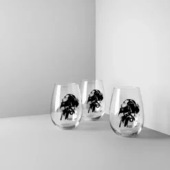 All about you tumblerglas 57 cl 2-pack, Love him (grå)