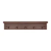 Alley knopplist med hylla, Burgundy