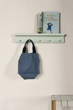 Alley knopplist med hylla, Green