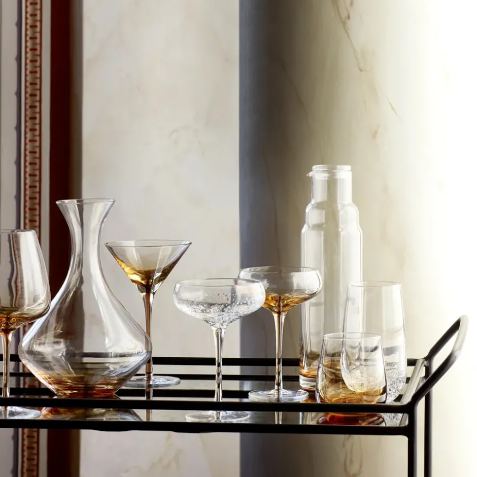 Amber dricksglas, 55 cl
