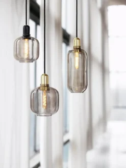 Amp lampa liten, Smoke-mässing