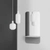 Amp lampa stor, Matt-vit
