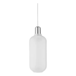 Amp lampa stor, Matt-vit