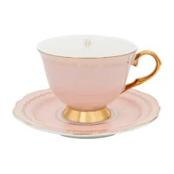 Anima Cielo Rosa kopp med fat, 22 cl