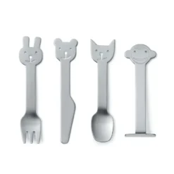 Animal Friends bestick 4 delar, barnbestick