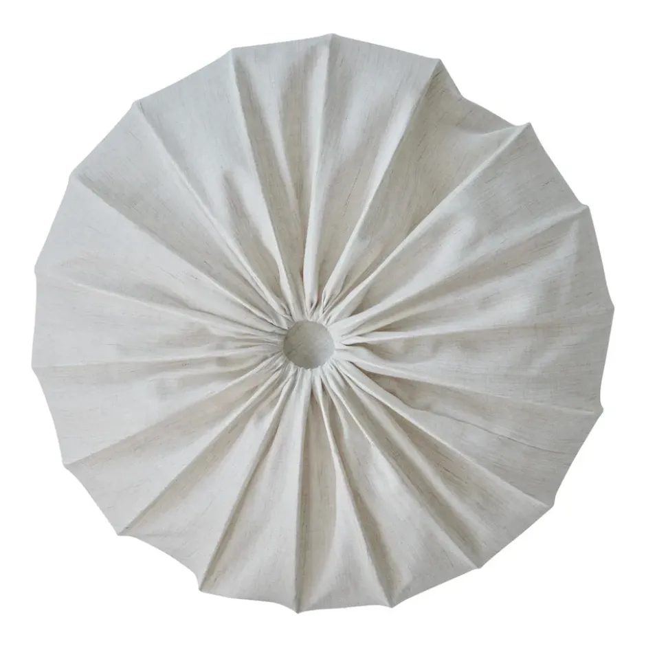 Anna plafond linne Ø80 cm, Natural