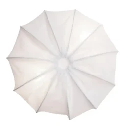 Anna plafond linne Ø40 cm, White
