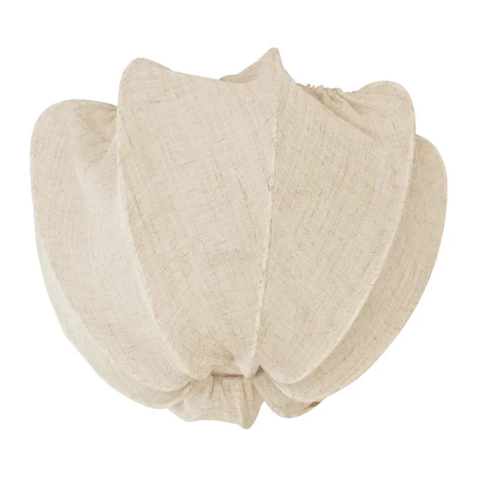 Anna plafond mini Ø30 cm, Natural linen