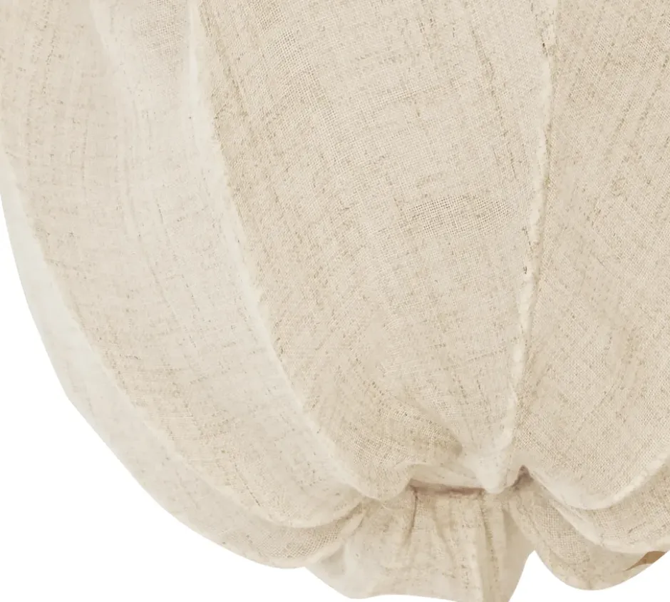Anna plafond mini Ø30 cm, Natural linen