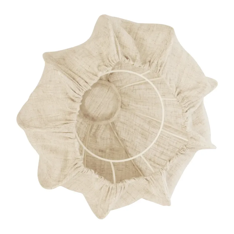 Anna plafond mini Ø30 cm, Natural linen