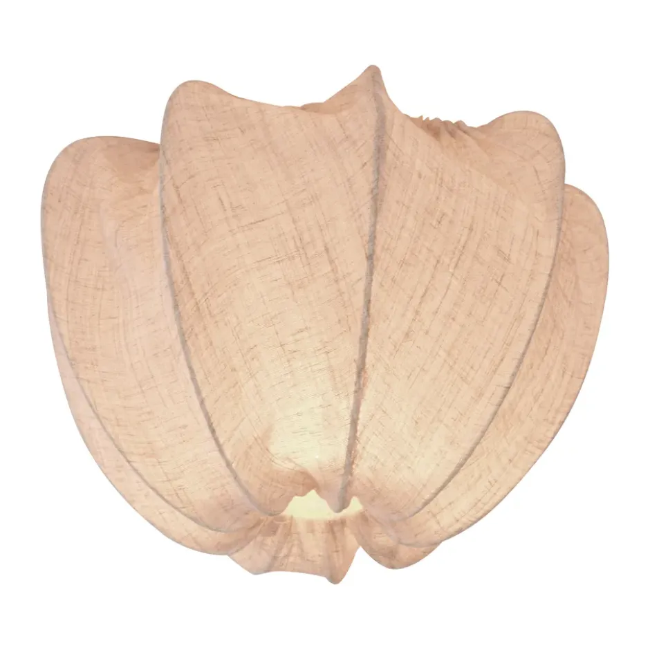 Anna plafond mini Ø30 cm, Natural linen