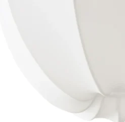 Anna plafond mini Ø30 cm, White cotton