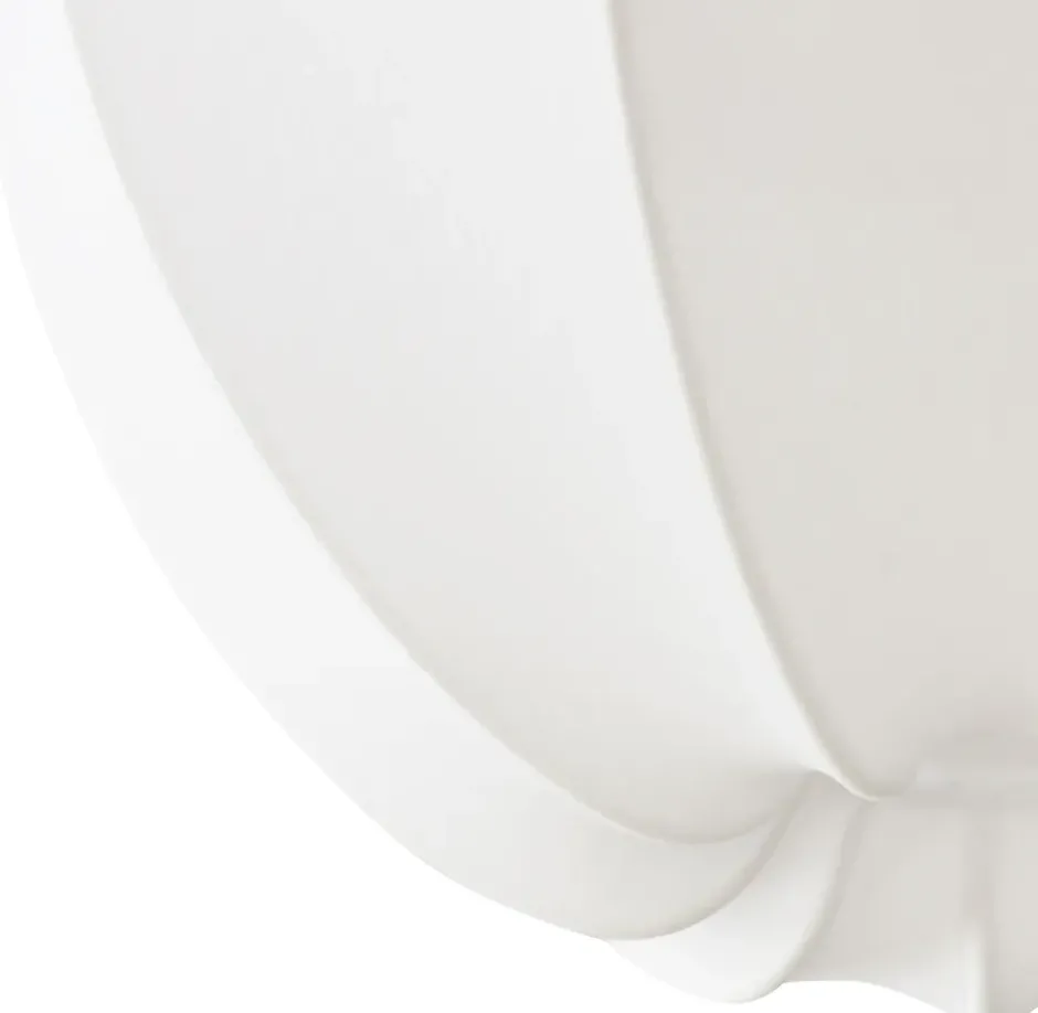 Anna plafond mini Ø30 cm, White cotton