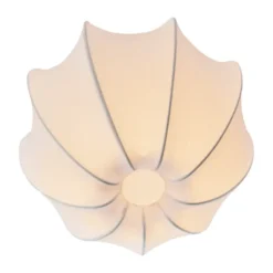 Anna plafond mini Ø30 cm, White cotton