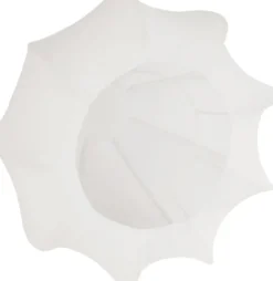Anna plafond mini Ø30 cm, White cotton