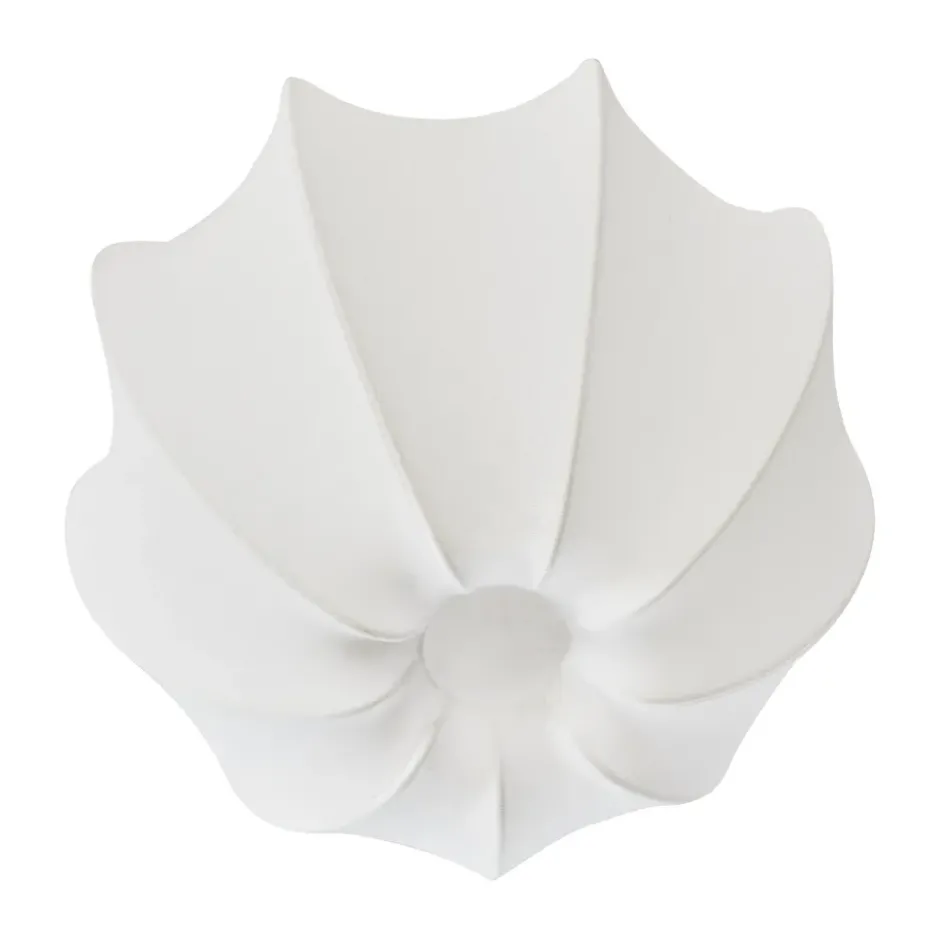Anna plafond mini Ø30 cm, White cotton