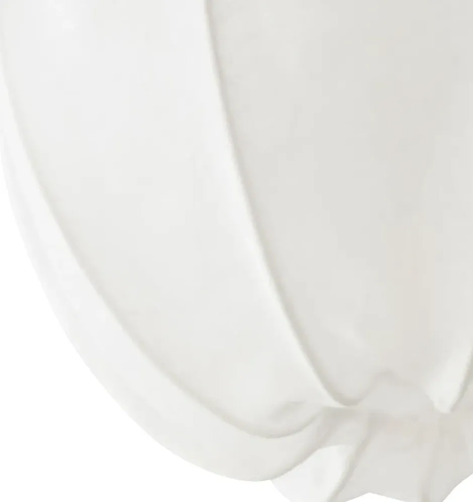 Anna plafond mini Ø30 cm, White linen