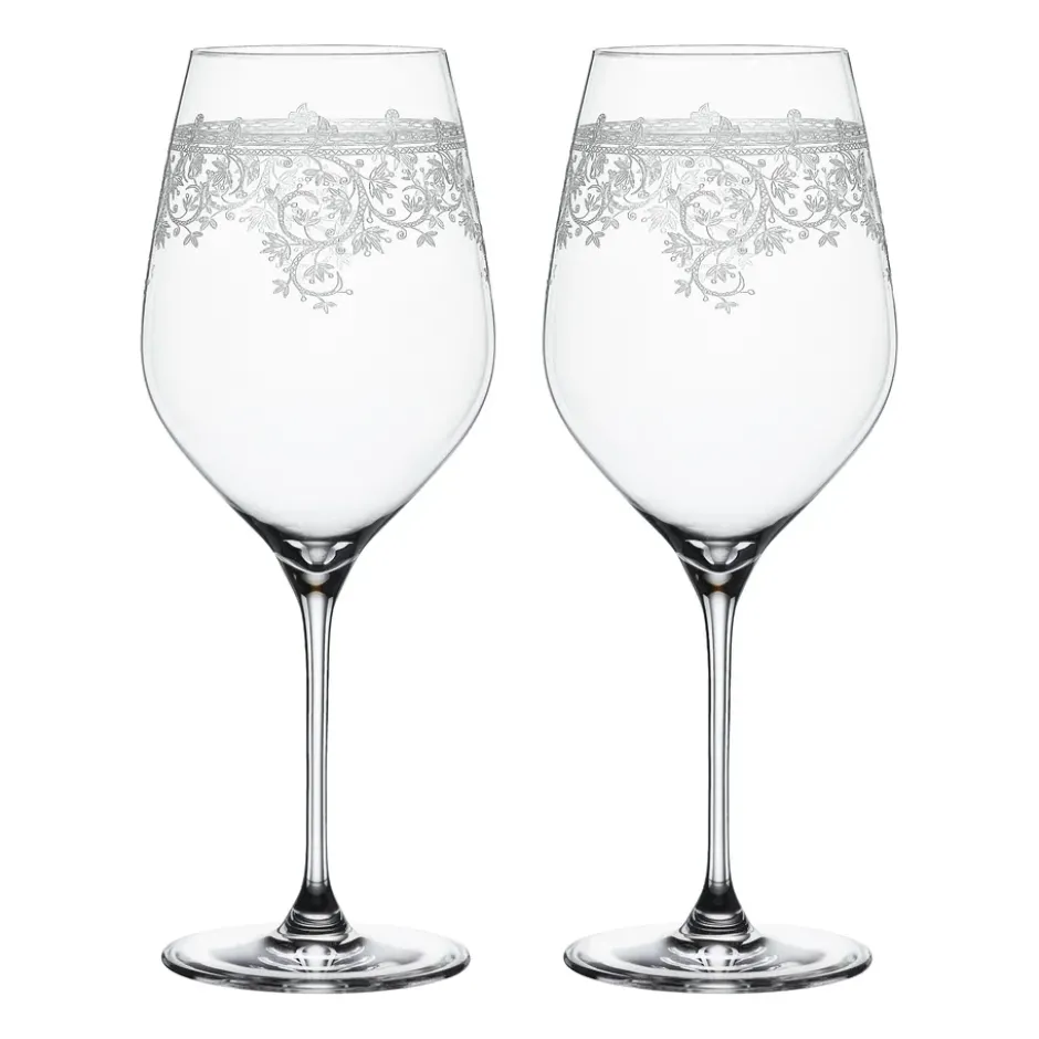 Arabesque Bordeaux rödvinsglas 81 cl 2-pack, Klar