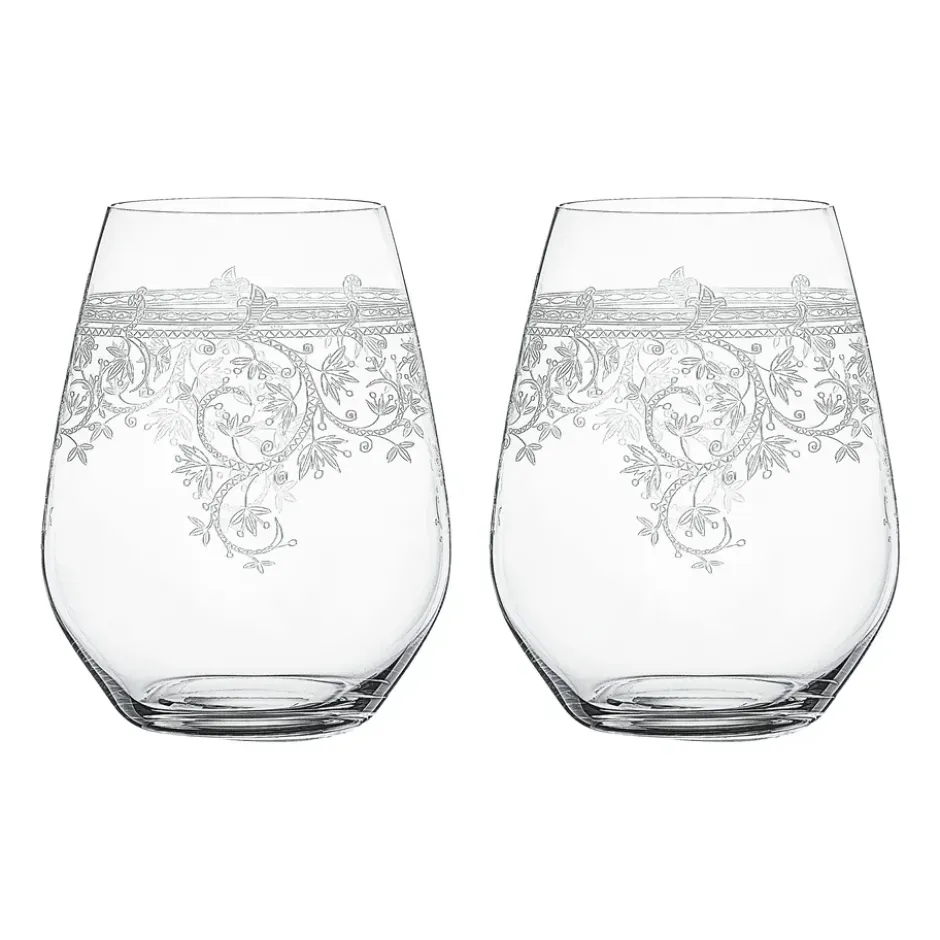 Arabesque tumblerglas 46 cl 2-pack, Klar