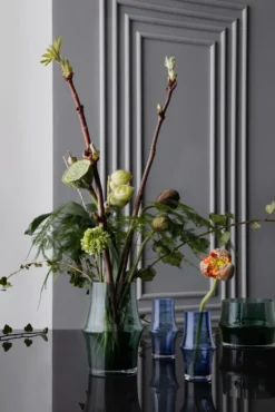 Arc blomkruka Ø14,5 cm, Mörkgrön
