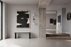 Arc bänk 35x120 cm, Coffee
